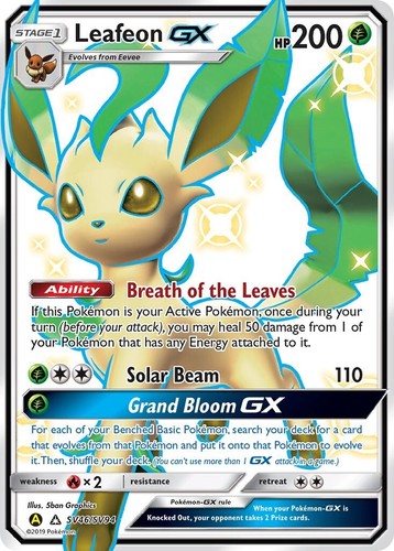 Pokemon Card Leafeon-GX 012/066 RR holo near mint Japanese | eBay