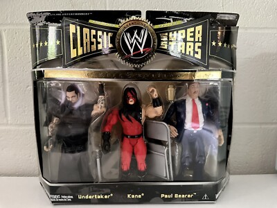 WWE アンダーテイカー、ケイン、ポール・ベアラー 3パック JAKKS