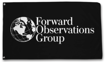 Forward Observations Group Corporate Logo Flag | FOG FRWD | eBay