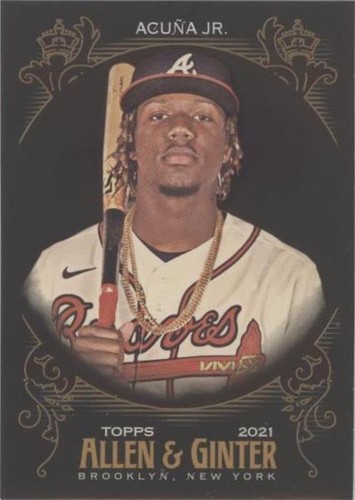 2019 Topps Allen & Ginter X #25 Ronald Acuña Jr. | eBay