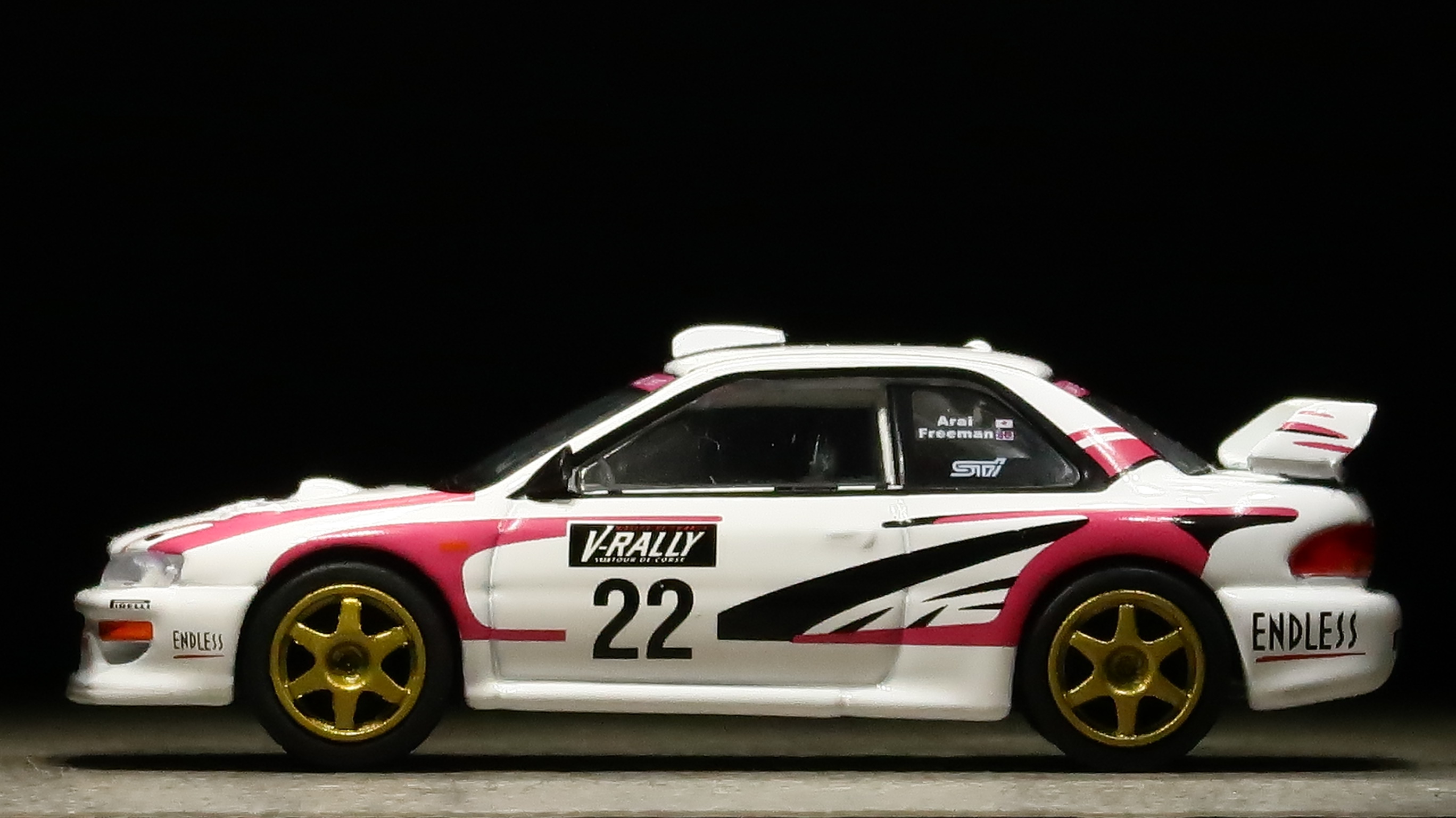 モデルインプレッション】 Mini GT 1/64 - Subaru Impreza WRC98 #22