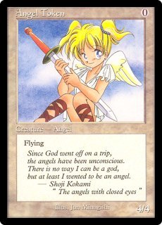 Contemporary Value of Jun Minagishi Angel Tokens - Market Street