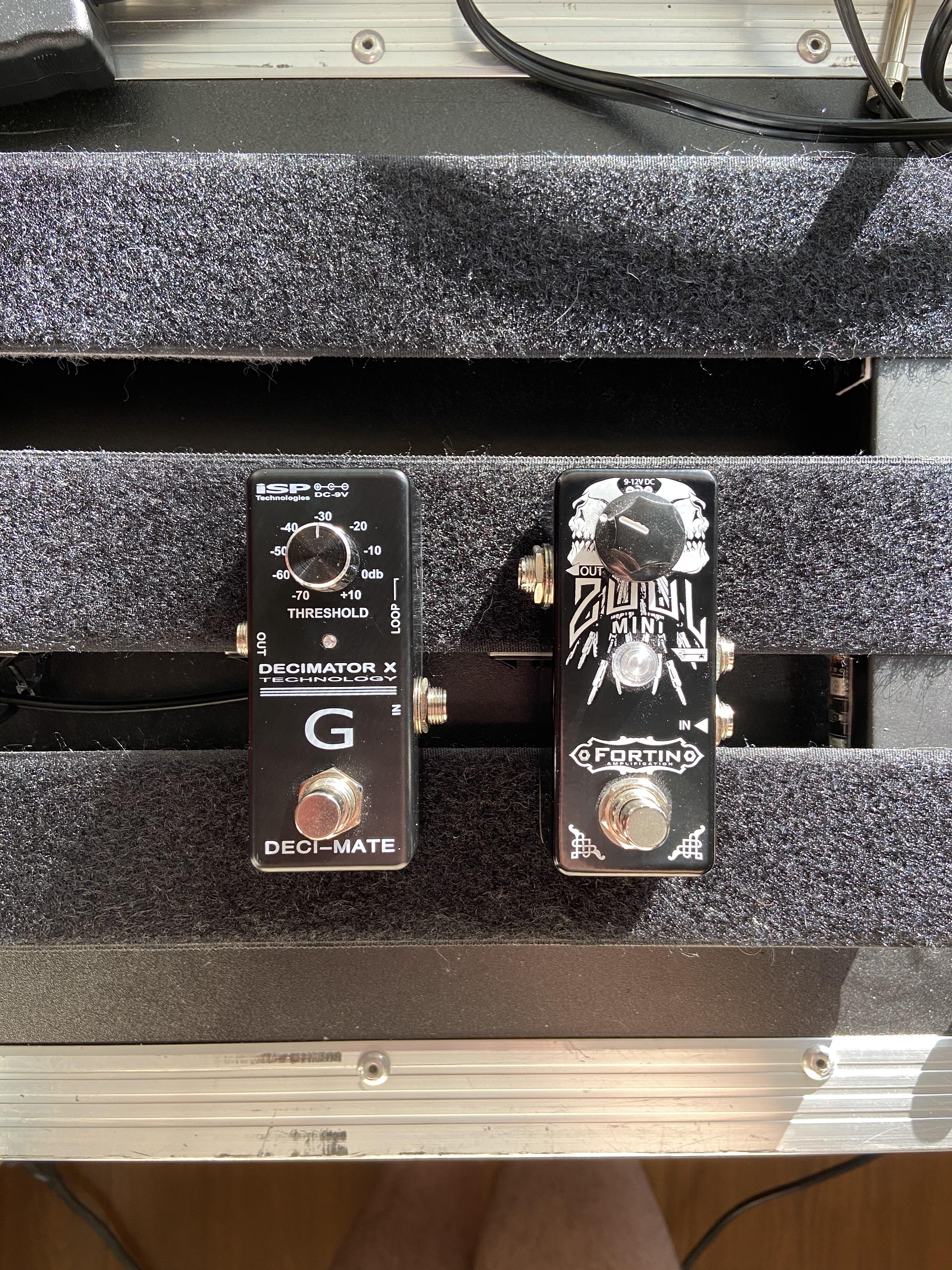 ISP Decimator X G Micro vs Fortin Mini Zuul : r/guitarpedals