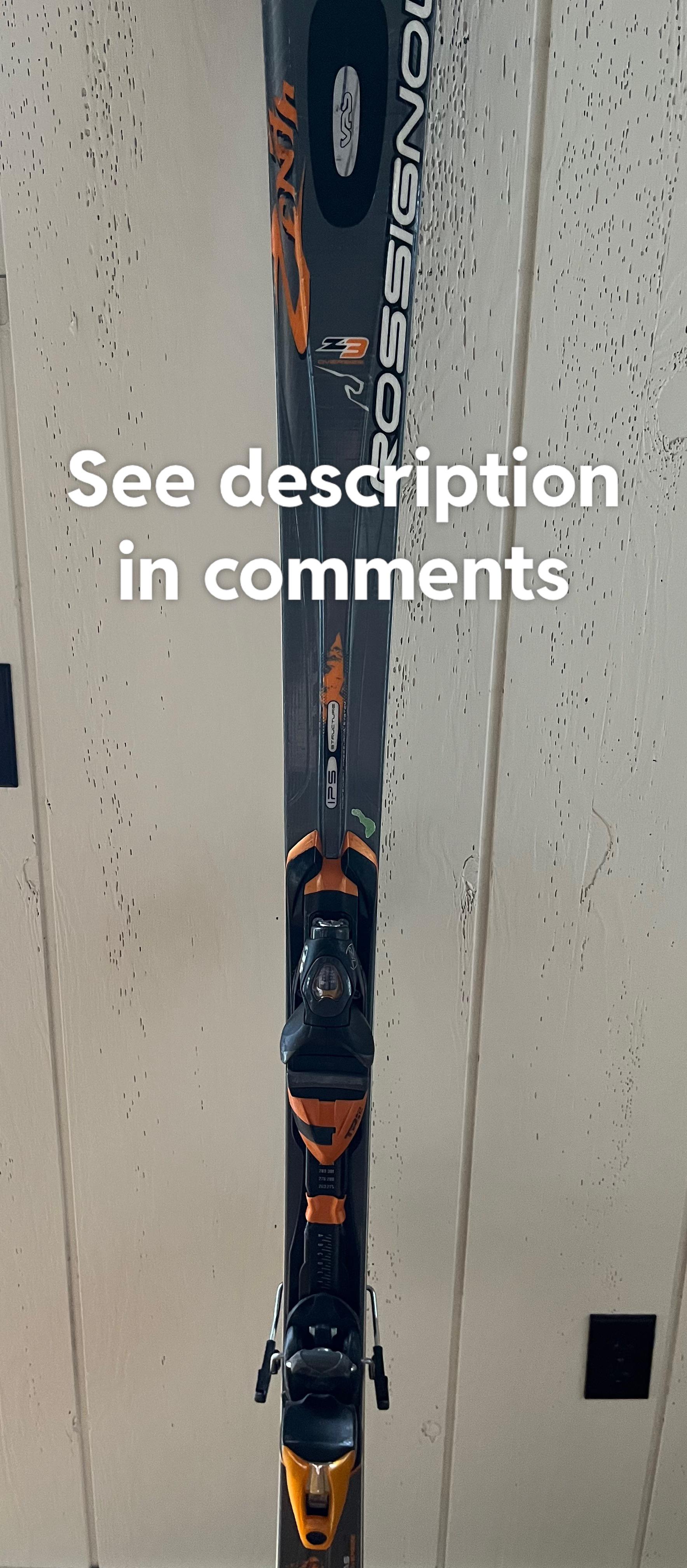 Rossignol Zenith Z3 に似たスキー : r/skiing