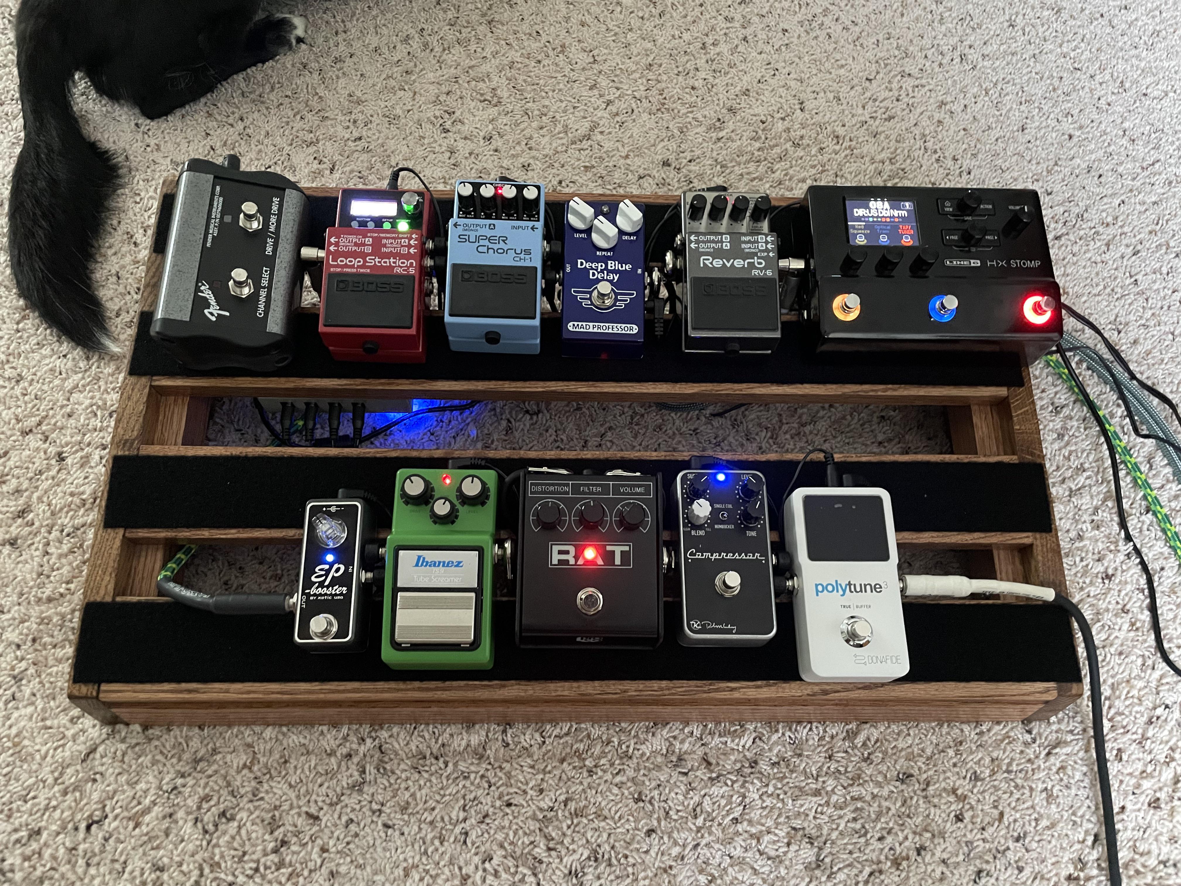 他のペダルとのHX Stompの組み合わせ : r/Line6Helix