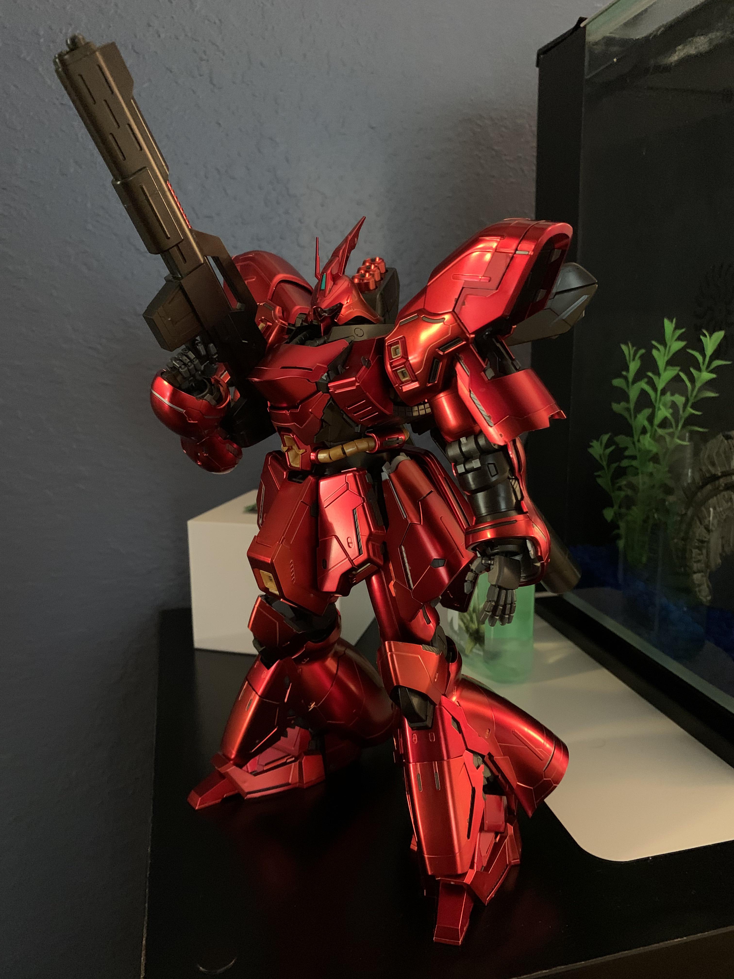 MG サザビー Ver. Ka (スペシャルコーティング) ついに完成。 ゲート