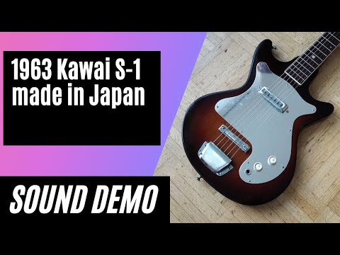 Kawai S-1 guitar ~1963 made in Japan - YouTube
