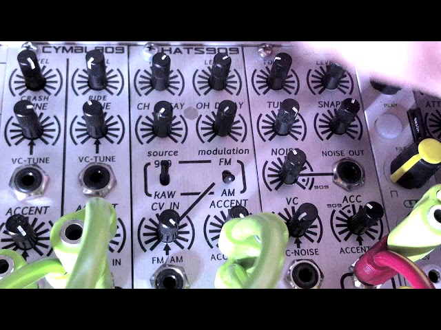 TIPTOP AUDIO: SD909 (first run) - YouTube