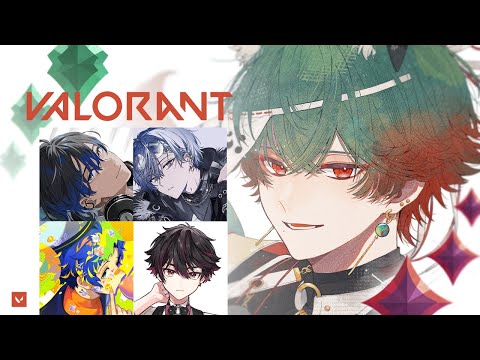VALORANT】フ、フルパ～～～～～？！【八神ツクモ／ネオポルテ】w青桐