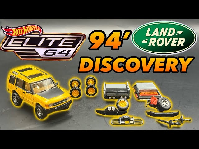Hot Wheels Elite 64 Mod Shop: 1994 Land Rover Discovery - YouTube