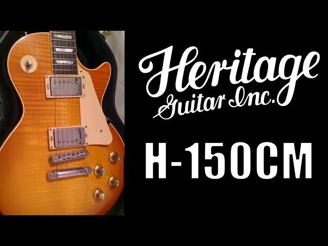Heritage H-150CM in Vintage Sunburst - YouTube