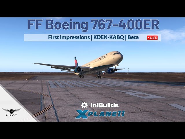 Flight Factor Boeing 767-400ER (BETA) | First Look | X-Plane 11