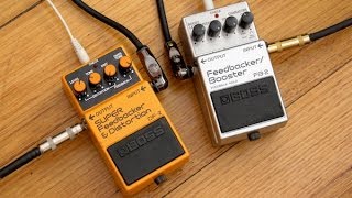 BOSS DF-2 Super Feedbacker & Distortion vs BOSS FB-2 Feedbacker