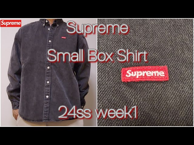 Supreme Small Box Shirt 24ss week1 シュプリーム スモール ボックス