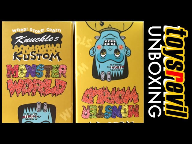 TOYSREVIL UNBOXING Headlock Studio's MONSTER WORLD - YouTube