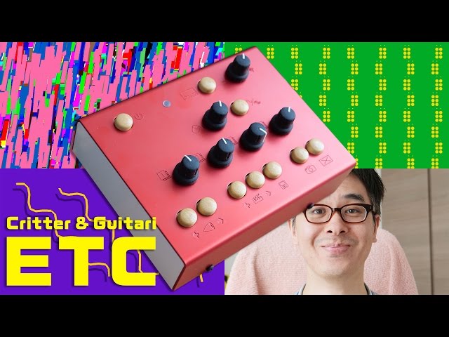 ビデオシンセサイザーで遊んでみた！ / Critter & Guitari - ETC