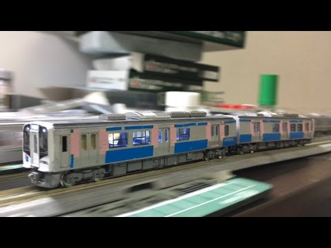 試作品】 HB-E210 仙石東北ライン 試運転 (鉄道模型) - YouTube