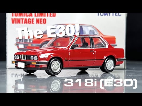 TOMICA LIMITED VINTAGE NEO] BMW 318i 2-door E30 トミカ - YouTube