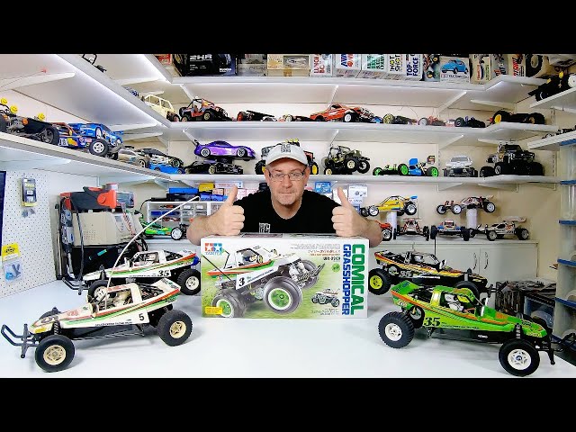 Tamiya Comical Grasshopper Unboxing | 1/10 (WR-02CB) Item No