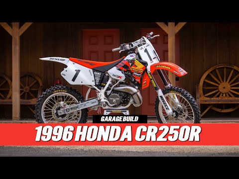 Racer X Films: 1996 McGrath Themed Honda CR250R Garage Build