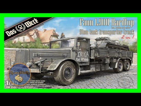 DAS WERK FAUN L900 / D567 in 1:35 scale - YouTube