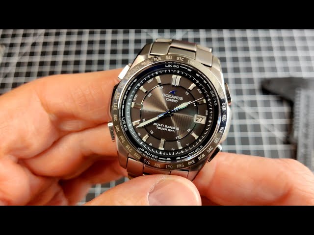 High Tech and Beautiful - The Casio Oceanus OCW-T100 - YouTube
