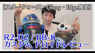 スターウォーズ・Galaxy Edge / R2-D2 ・BB-8カスタム ドロイド