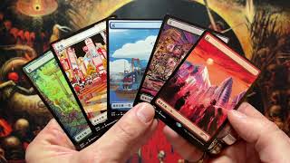 MTG Secret Lair Unboxing | The Tokyo Lands - YouTube