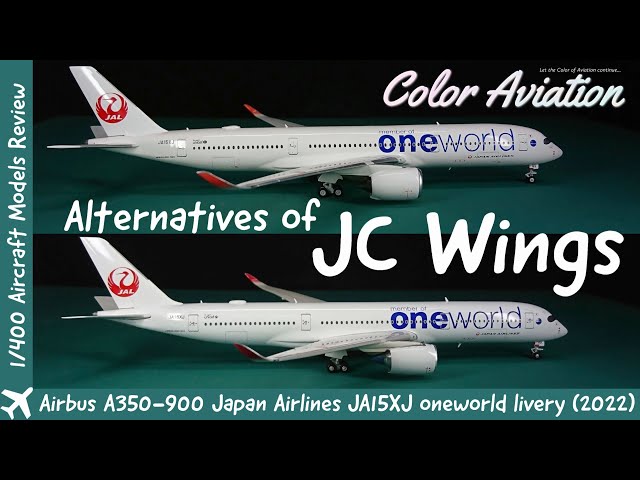 JAL First Airbus A350 oneworld livery JA15XJ in 1/400 Scale