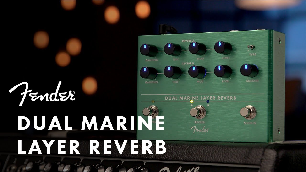 Introducing The Dual Marine Layer Reverb Pedal | Effects Pedals