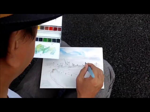 リニューアル版 榎木孝明の水彩画教室3 - YouTube