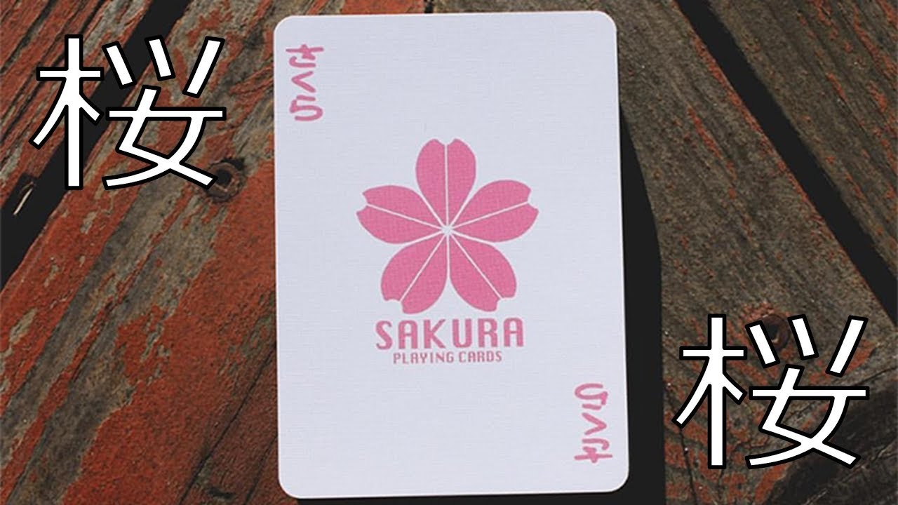 Deck Review - SAKURA Playing Cards - YouTube