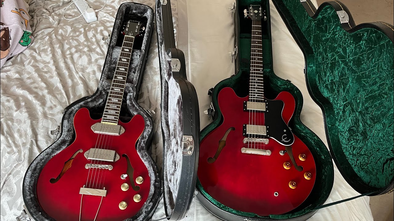 Epiphone Casino Coupe vs Epiphone Dot (COMPARISON WHICH ONE WINS