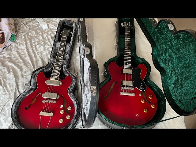 Epiphone Casino Coupe vs Epiphone Dot (COMPARISON WHICH ONE WINS