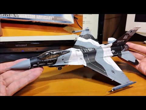 第186回】F16アグレッサーを作る - YouTube