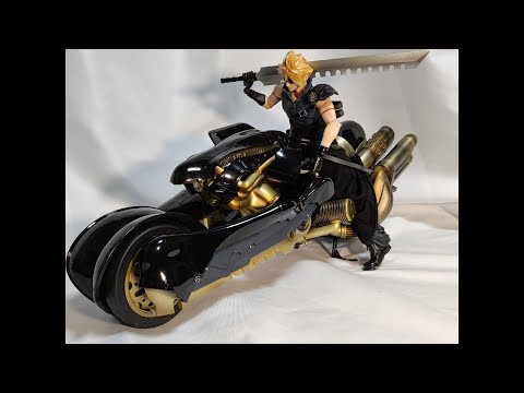 FF7 AC) プレイアーツ改 クラウド フェンリル（でかいバイク） 開封