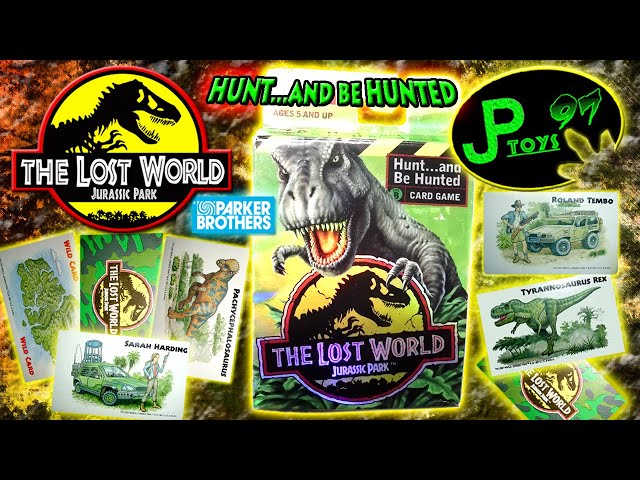The Lost World Jurassic Park Huntand Be Hunted Card Game Review