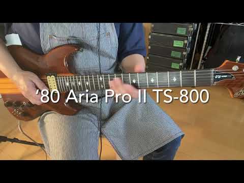 80 Aria Pro II TS-800 - YouTube
