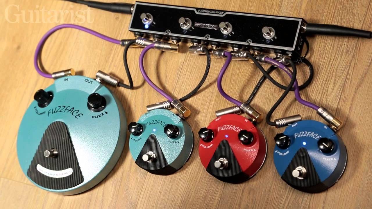 Dunlop Fuzz Face Mini FFM1 Silicon, FFM2 Germanium & FFM3 Jimi