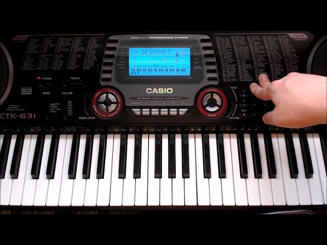 Casio CTK-631: Demonstration of ALL Rhythm presets - YouTube