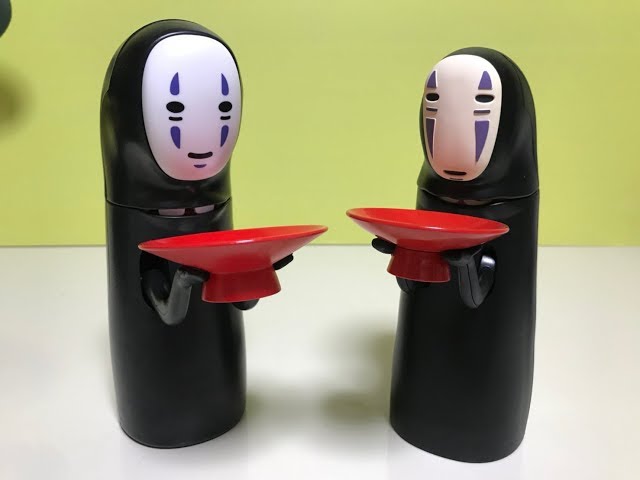 Amazonで偽物カオナシ貯金箱を買って本物と比べてみた【4K】 - YouTube