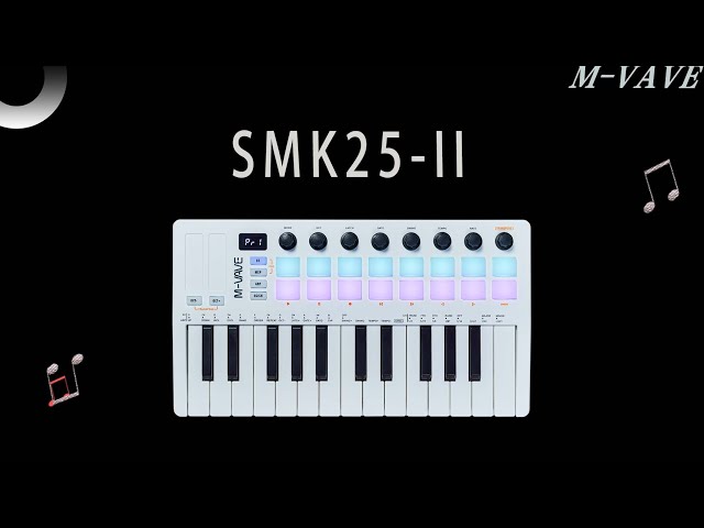 New Product Release - SMK-25 II Wireless Control MIDI Keyboard