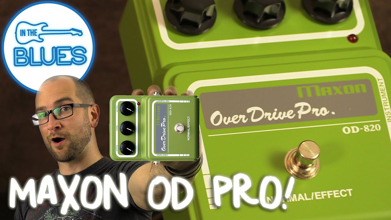Maxon Overdrive Pro OD-820 Pedal - YouTube