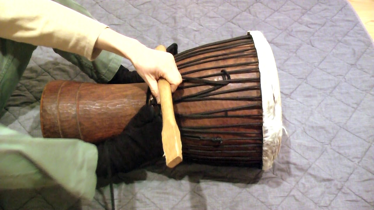 Let's play the four-on-the-floor rhythm 