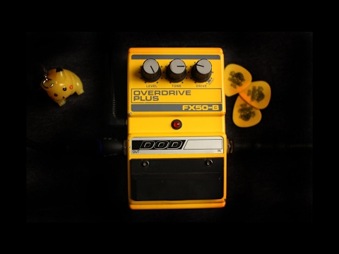 DOD FX50-B Overdrive Plus - Demo - YouTube