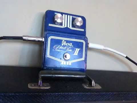 1976 Ibanez PT-707 Phase Tone II Effects Pedal (Maxon) DEMO - YouTube