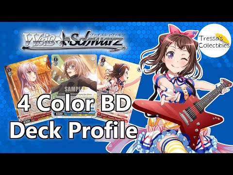 BanG Dream! 5th Anniversary - 8 Door Deck Profile [Weiss Schwarz