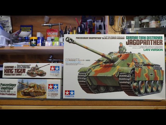 1/35 Scale Tamiya German Tank Destroyer Jagdpanther (Late Model