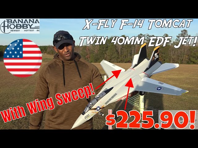 Introducing The Ultimate X-fly F-14 Tomcat Twin 40mm Edf Jet