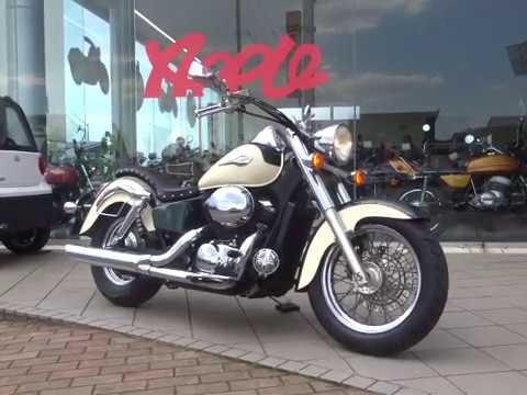 シャドウ400 コブラシート フートボード仕様 - YouTube